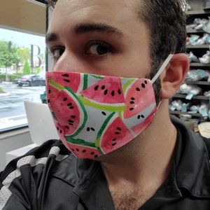 Watermelon Facemask with 3 filters included